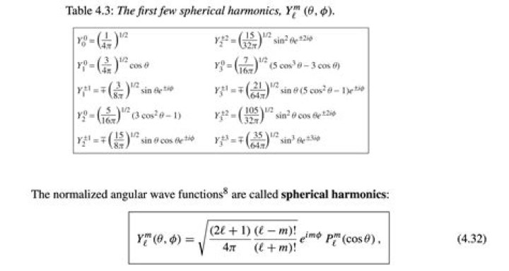 Are spherical harmonics harmonic?