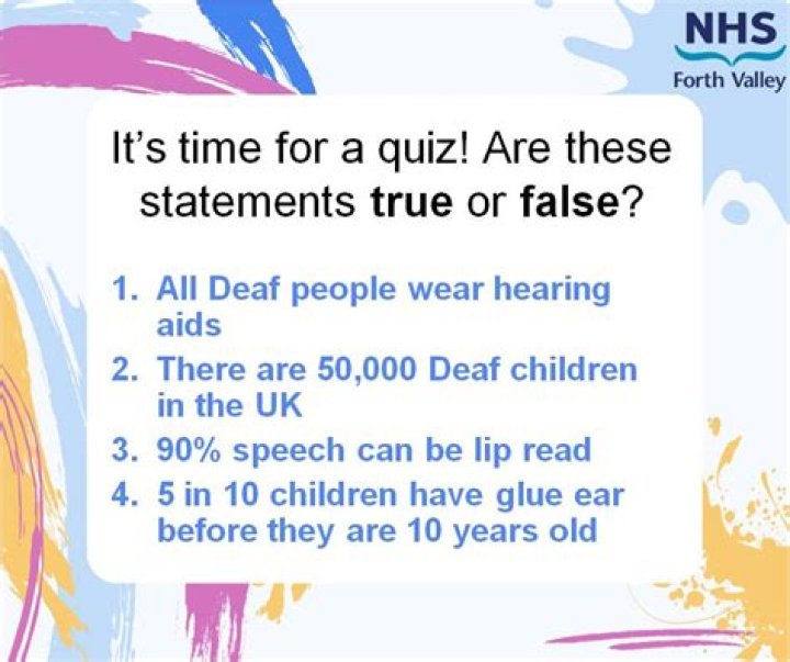 Are these statements true or false?
