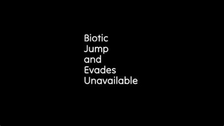 Biotic Jump and Evades Unavailable