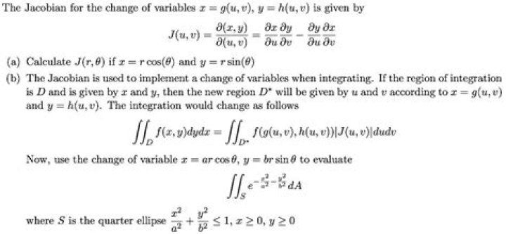 Boltzmann's transformation and change of variables.