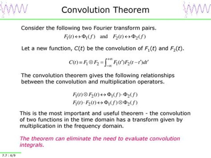 Calculate the convolution of two functions