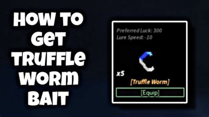 Can't find Truffle Worm