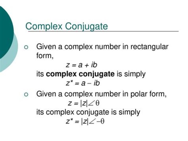 Complex Conjugate of Complex function