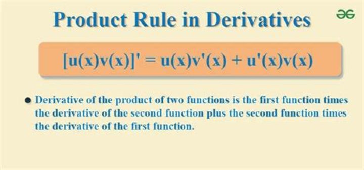 derivative, the difference between "the limit of product" and the "product rule"