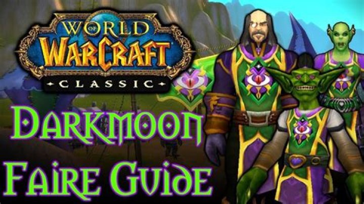 Does Darkmoon Faire's specifics items disappear after the event?