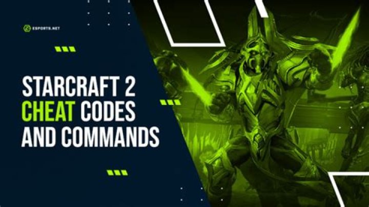 Does StarCraft 2 have cheat codes?