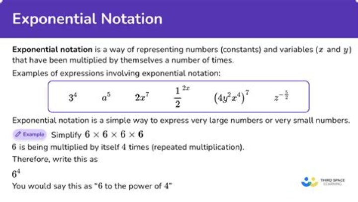 E Scientific Exponential Notation