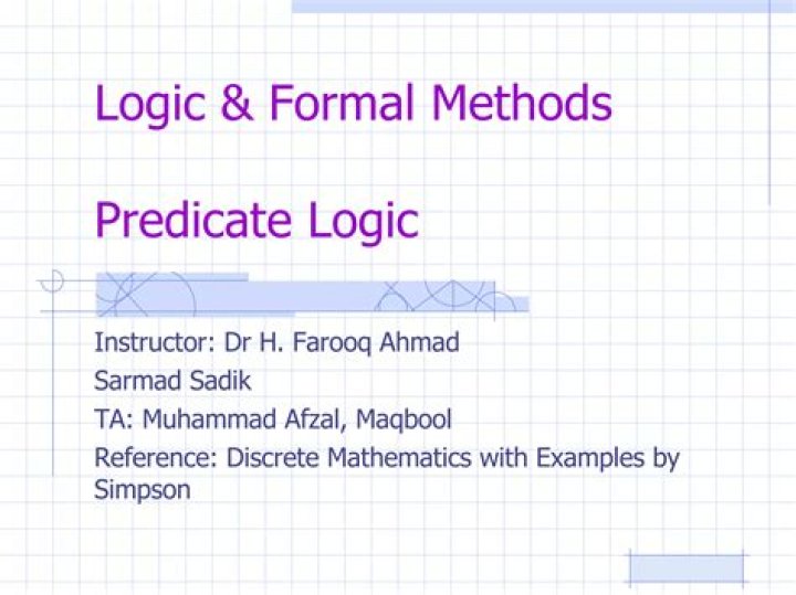 Express the following mathematical statement in predicate logic.