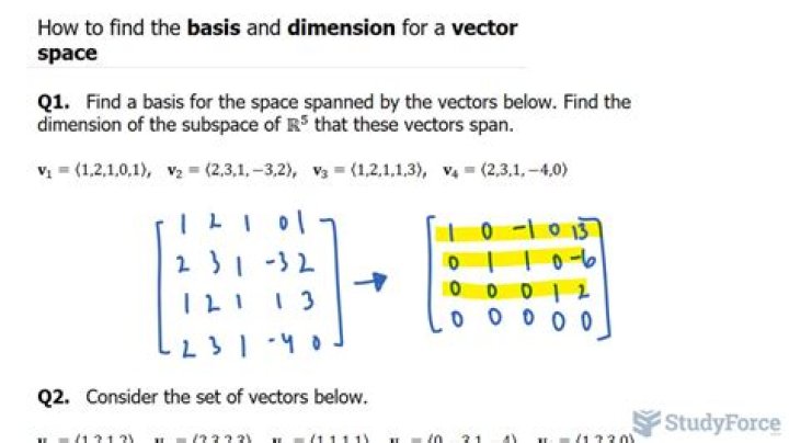 Find the Basis and Dimension of a Solution Space for homogeneous systems