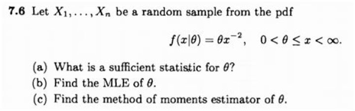 Find the method of moments estimator of theta