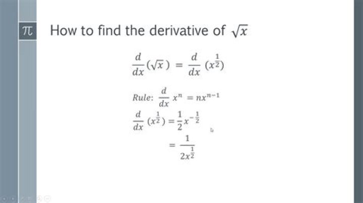 Finding derivative of $\sqrt{9-x}$