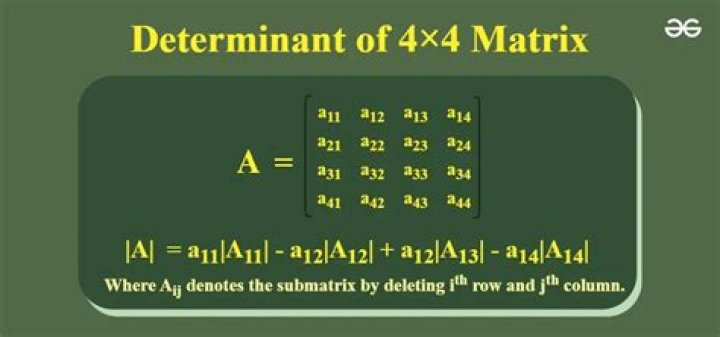 Finding determinant of 4*4 Matrix via LU Decomposition?