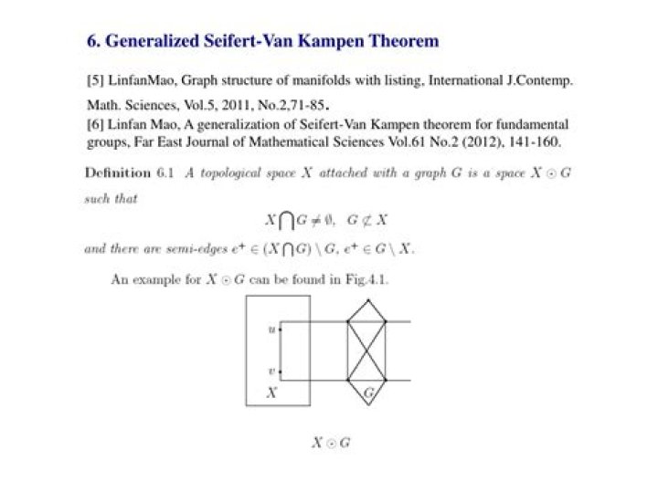Generalisation of Seifert-van Kampen theorem?