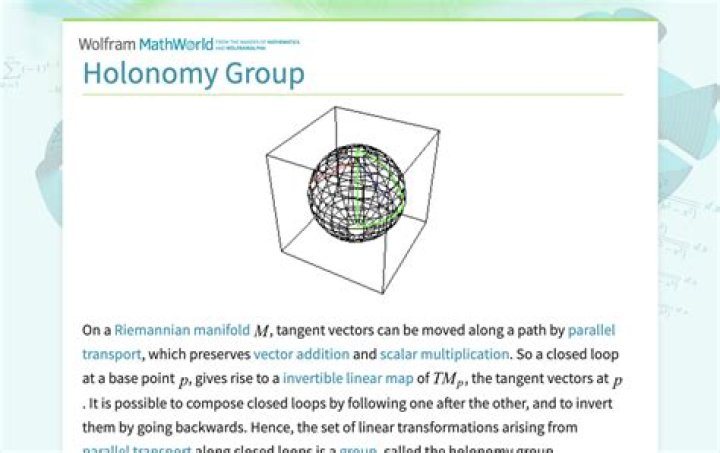 Holonomy group is closed or not?