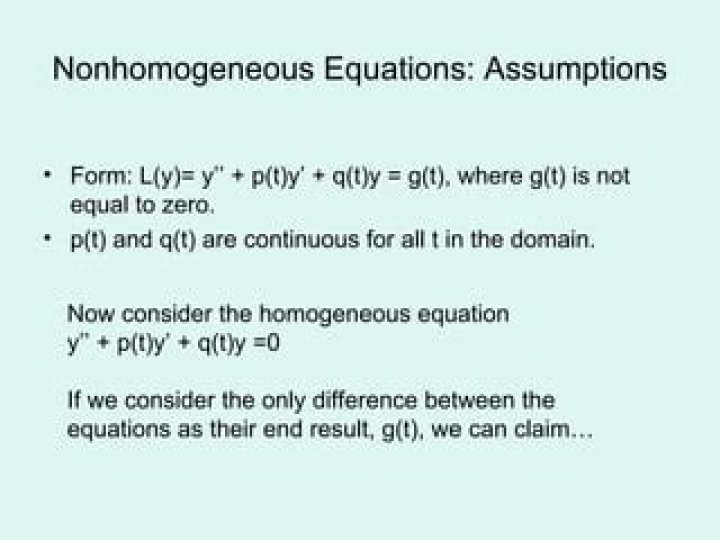 Homogeneous and nonhomogeneous matrices basics