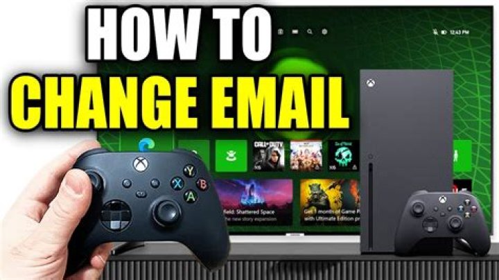 How can I change verification email on Xbox Live?