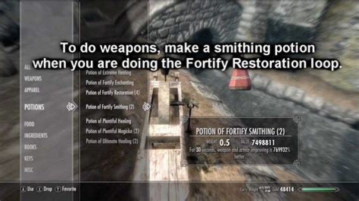 How can I do the Fortify Restoration exploit correctly?