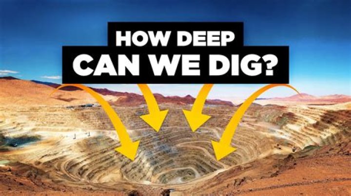 How deep can I dig in the diamond mine?