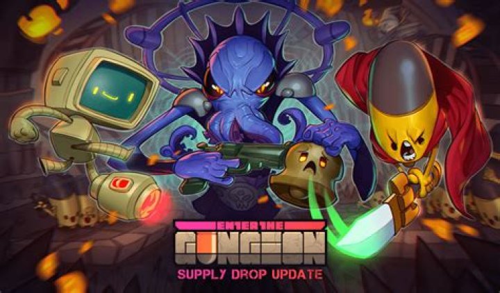 How do I drop things in the Gungeon?