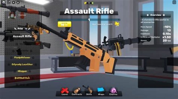 How do I equip a customized weapon?