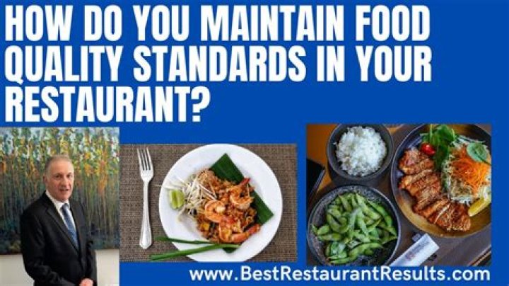 How do I make high quality food?