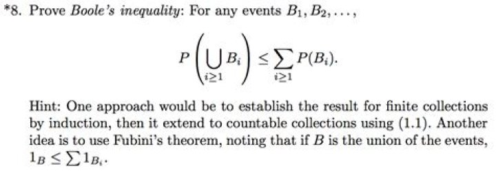 How do we prove the union bound inequality (Boole's inequality) for infinite sets? [duplicate]