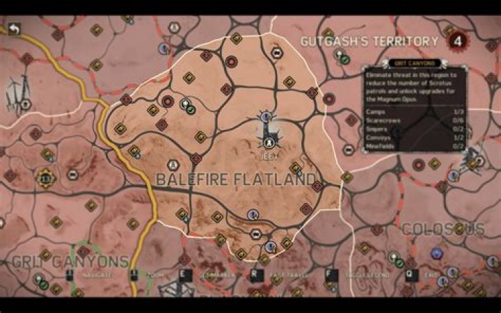 How do you find minefields on the map?