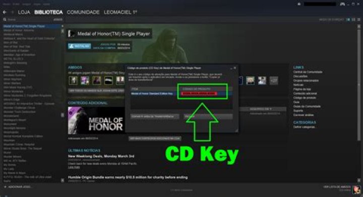 How do you view CD Keys in Steam? [duplicate]