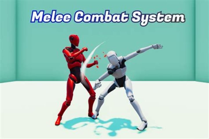 How does the melee combat system work?