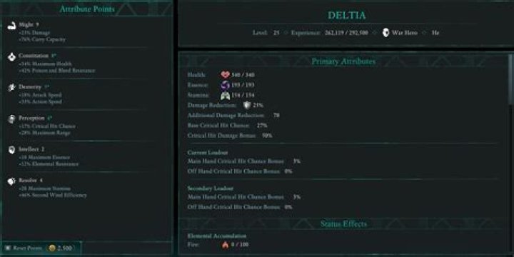 How should I allot my attribute points as a Mage in Dragon Age: Origins?