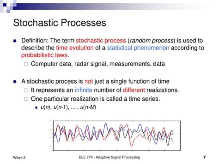 In layman's terms: What is a stochastic process?