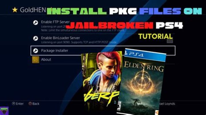 Installing old .pkg update file on PS4