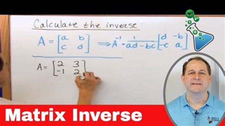Inverse of a matrix exponential