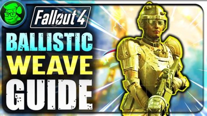 Is it possible to obtain the Ballistic Weave mod in Fallout 4 without hitting a point of no return?