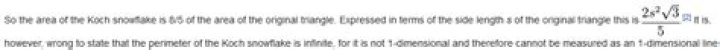 Is there a shape with infinite area but finite perimeter?