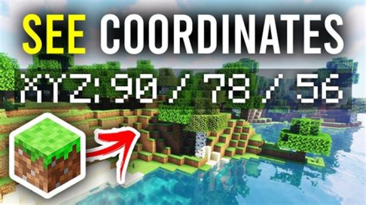 Is there a way to enable/see the coordinates in minecraft PE?