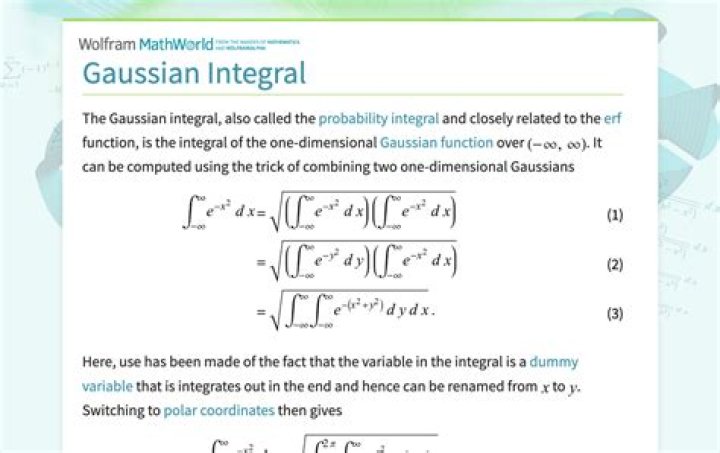 Normalizing a Gaussian function