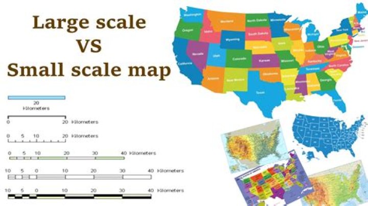 On the main map, what's the difference between small and big blue points?