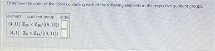 Order of Coset in Quotient group divides Order of element