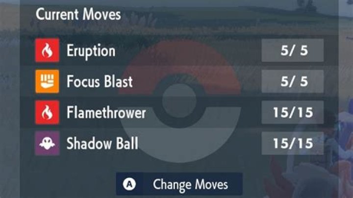 Pokemon moveset effectiveness
