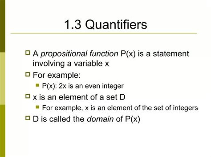 Proof involving quantifiers