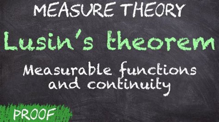 Proof of Lusin's Theorem