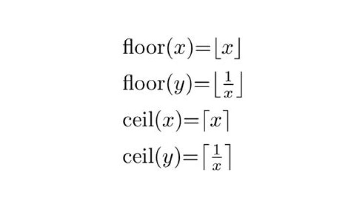Proofs with floor and ceiling: $\lceil -x \rceil = -\lfloor x \rfloor$