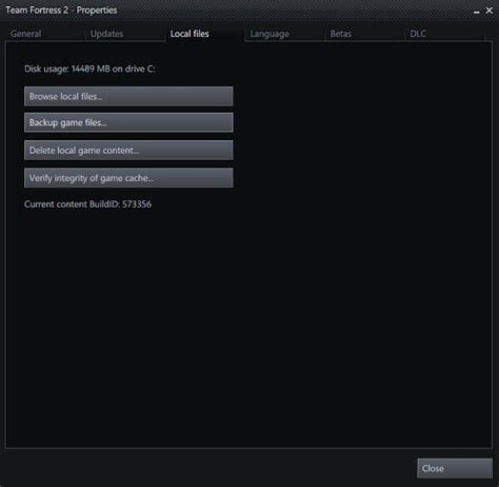 Reset tf2 settings to default and update them in steam cloud
