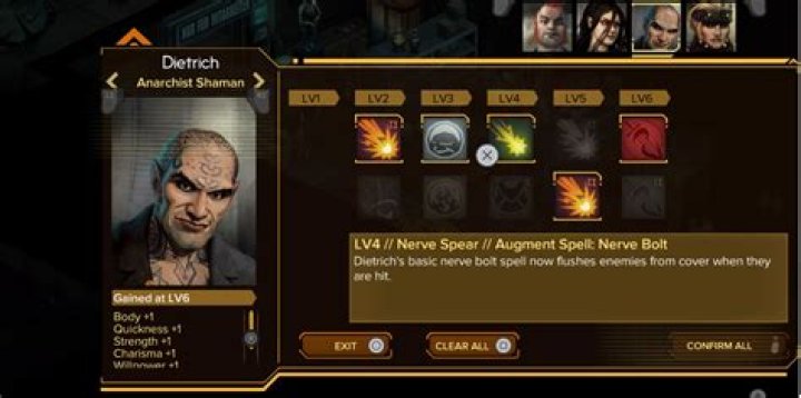 Shadowrun Dragonfall Character Choice/Build