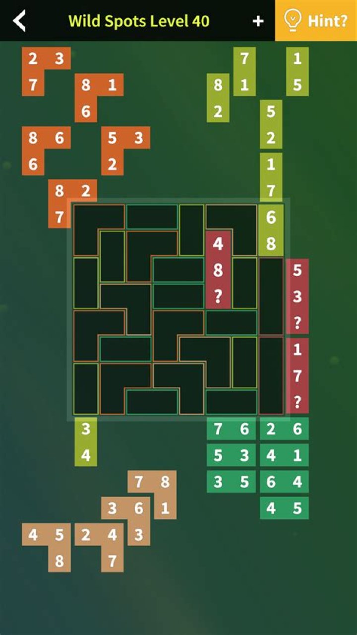 Stuck on level 40 of logical puzzle game