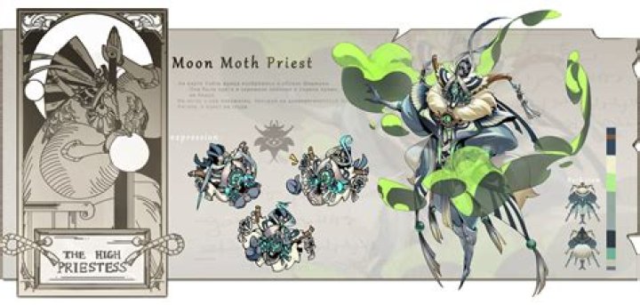 Stuck with the moth priest