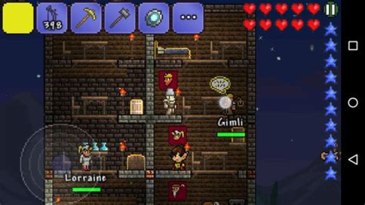 Terraria Android NPC refuse to talk