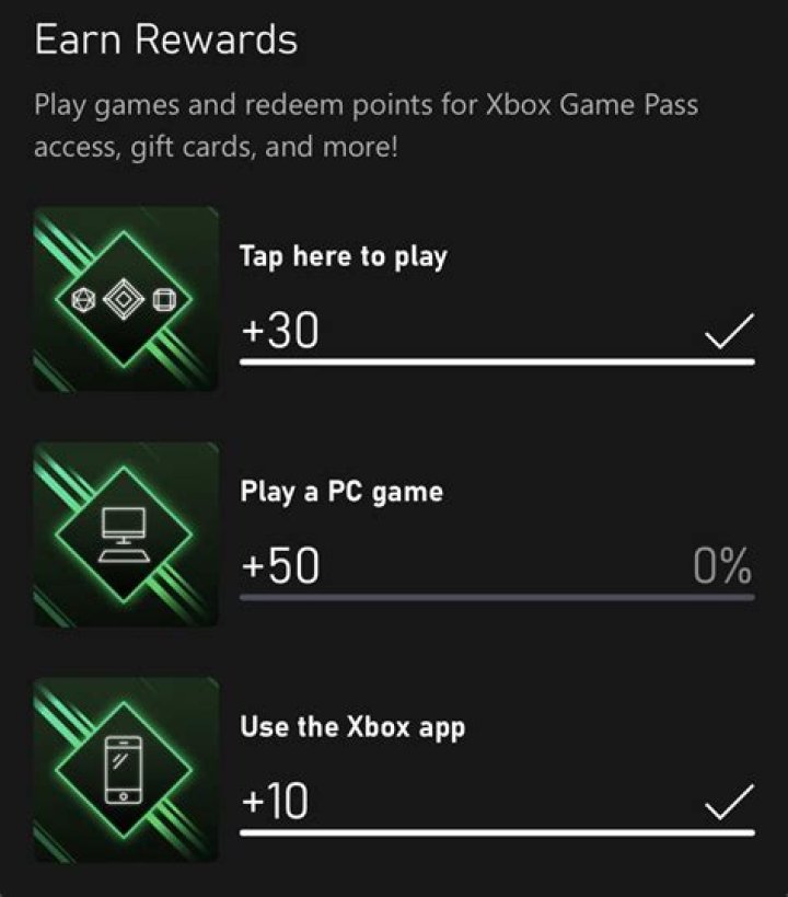 What are the birthday rewards for Xbox Live's "MyAchievements" promotion?