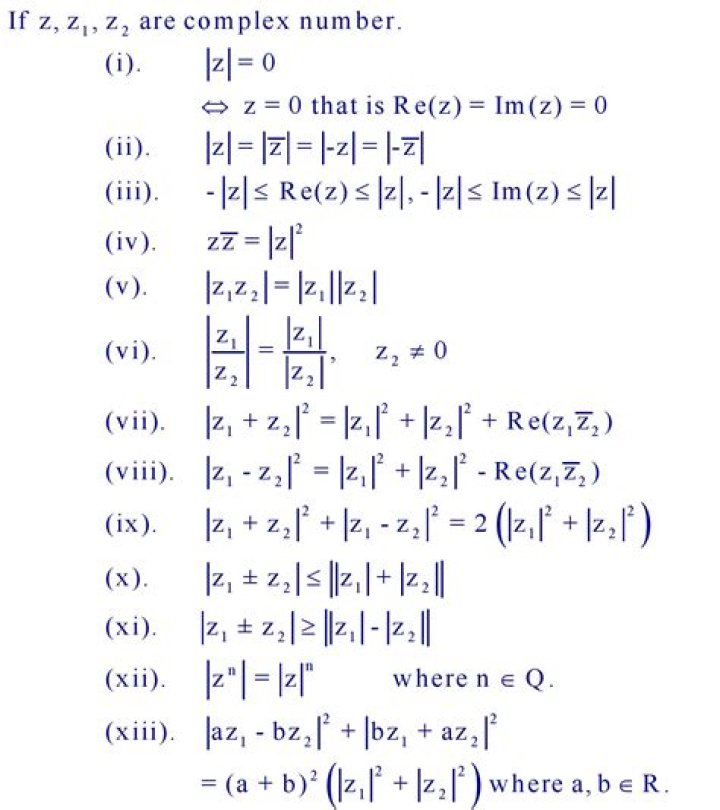What are the rules for complex-component vectors and why?